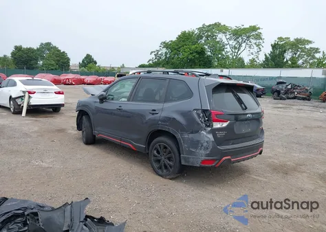 2022 Subaru Forester Sport из США, поврежденный, VIN JF2SKAJC7NH419085